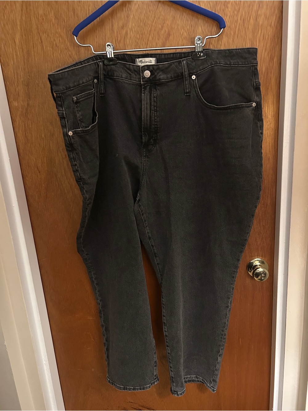 Madewell Women's Black Perfect Curvy Vintage Jeans